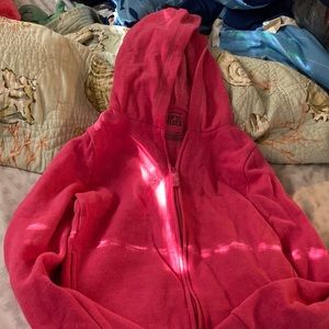 Girls pink fleece